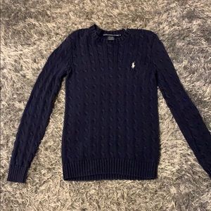 VINTAGE polo sweatshirt